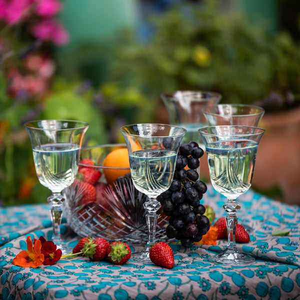 LILY BELL Wine Glasses (set of 6 or 4)
